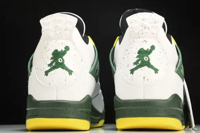 Cheap Kickmax Duckman Jordan Retro 4 Oregon Ducks 257-255275 0510